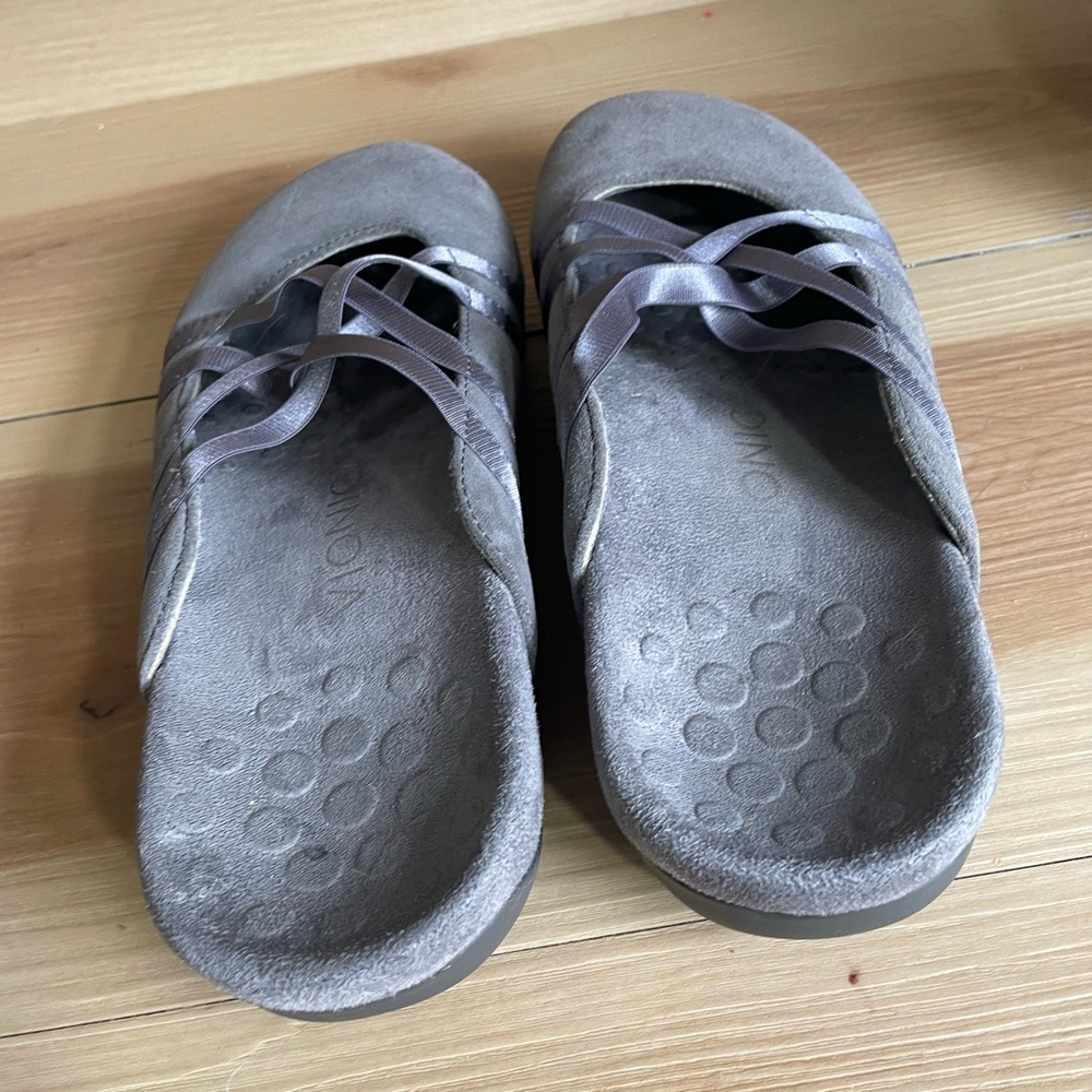 Vionic Claire Suede Slip-On Mule Women’s Size 7 Comfort Orthotic Casual Shoes - Picture 5 of 7